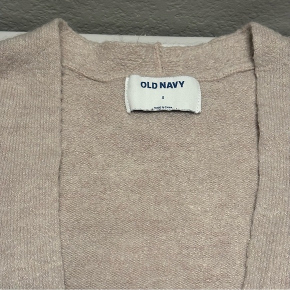 Old Navy Light Tan Open Front Cardigan - Picture 3 of 8